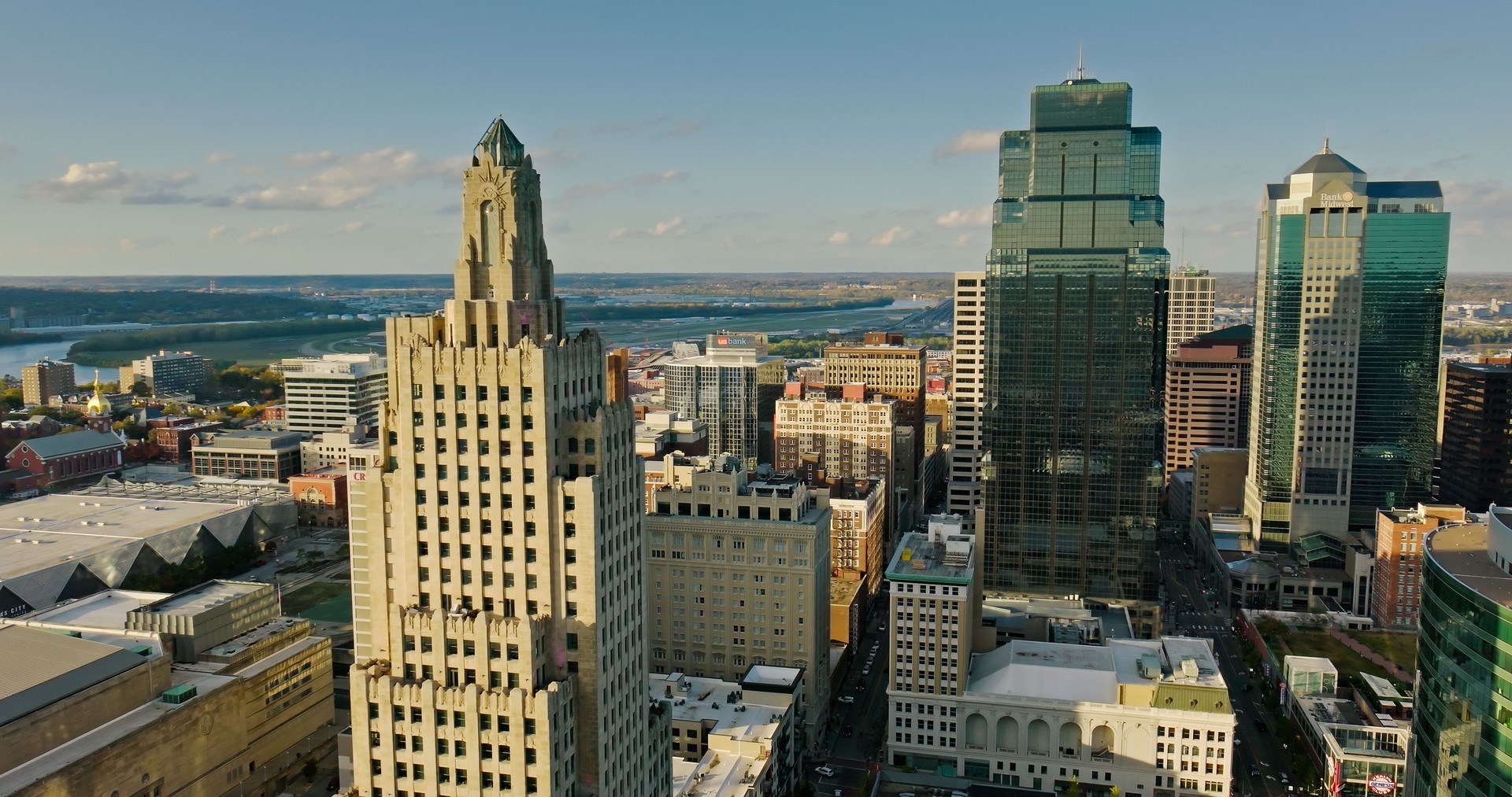 Kansas City Power and Light Company Building in Downtown Kansas City, Missouri